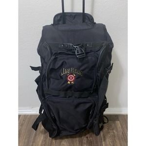 JIM BEAM Travel Suitcase wheels black